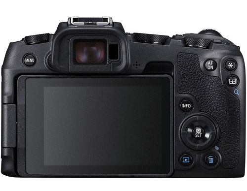 canon eos rp back
