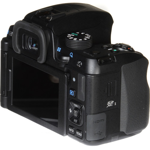 Pentax K-70 side and back