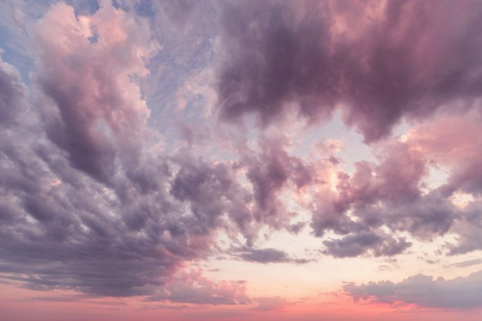 Pink Clouds at sunset
