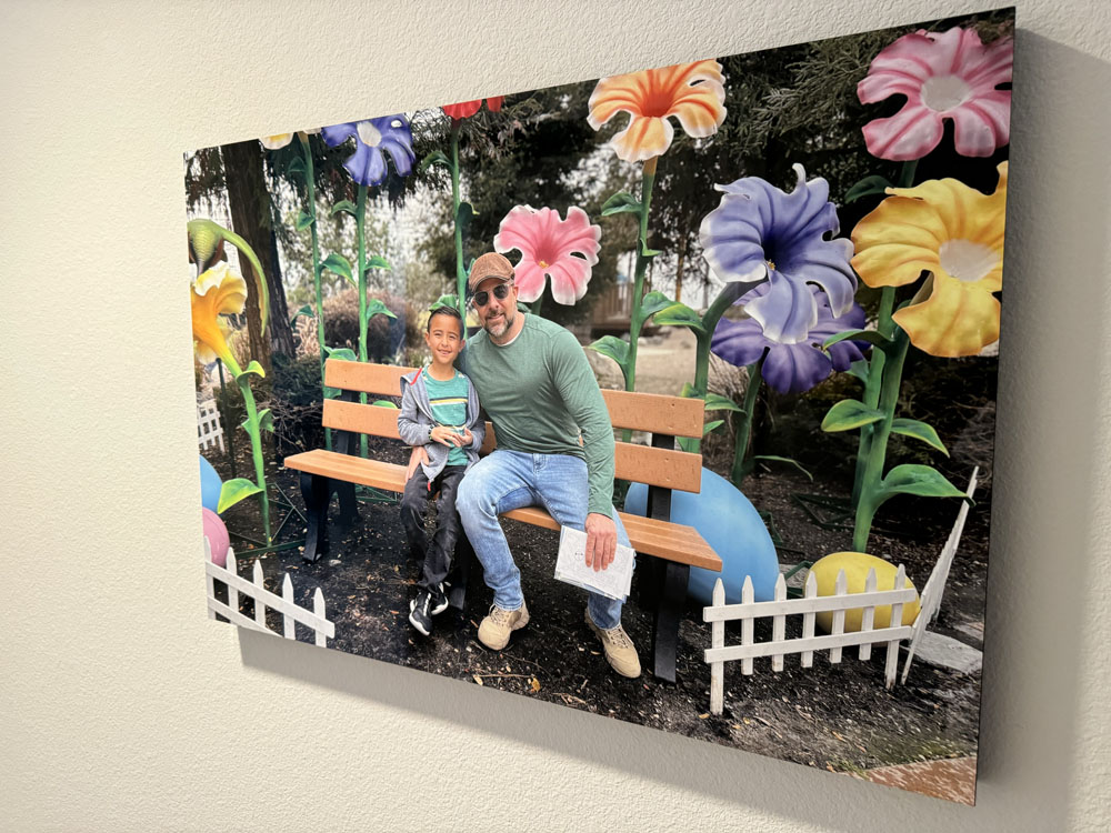 shiny prints metal print alex and caleb