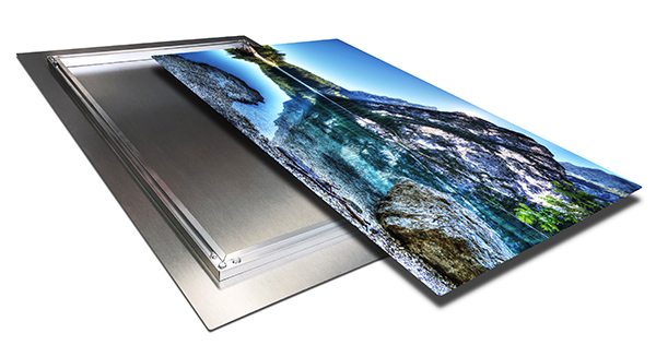 Shiny Prints with silver Backing